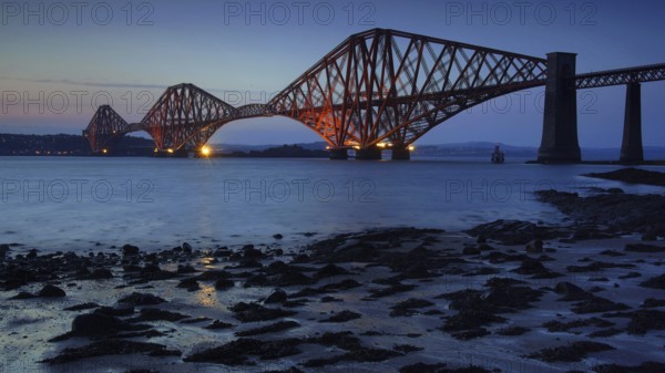 Europe, Scotland, railway bridge, Firth of Forth, railway bridge, fjord, fjord, Forth Bridge, Edinburgh