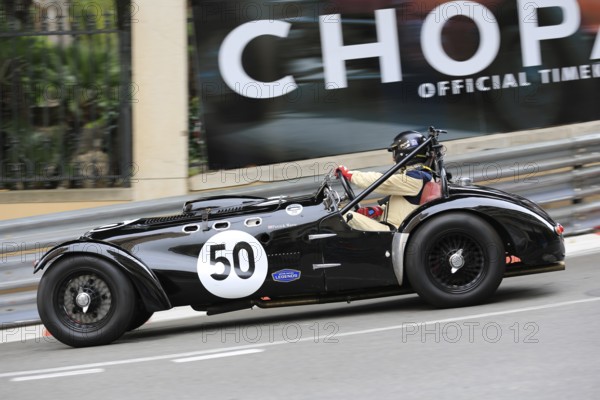 Allard J2 from 1950, Series C, front-wheel drive sports cars 1952-1955, 10th Grand Prix Monaco Historique