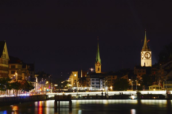 Cityscape of Zurich, Switzerland. Shooting Location: Switzerland, Zurich