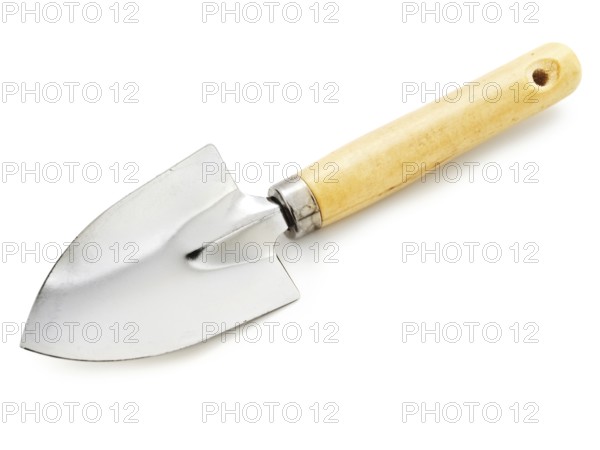 Single Gardening Scoop Against White Background