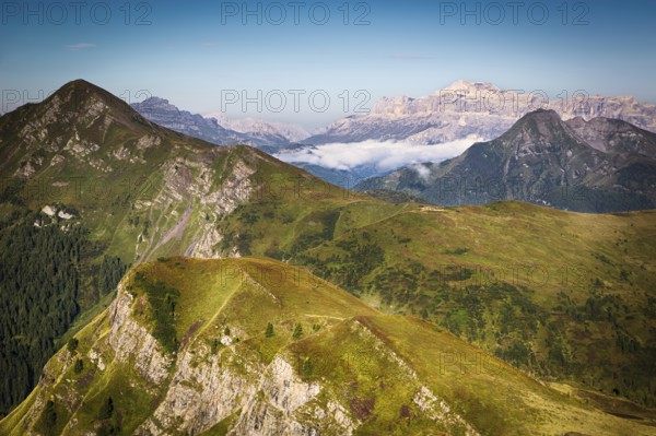 View from Passo Giau, Dolomites, Italian Alps