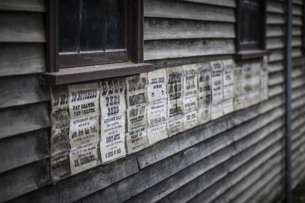 SOVEREIGN HILL, AUSTRALIA, April 17: Sovereign Hill is an open air museum recreating the atmosphere of a gold rush town in Ballarat, Australia on April 17th 2023