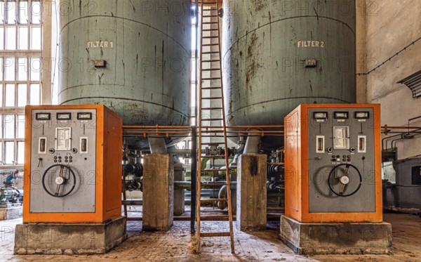 Waterworks machine hall Lost Places