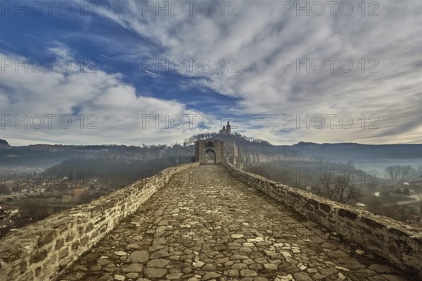 Entrance to the Fortress Tsarevets in Veliko Tarnovo, Bulgaria Veliko Tarnovo, Bulgaria, Europe