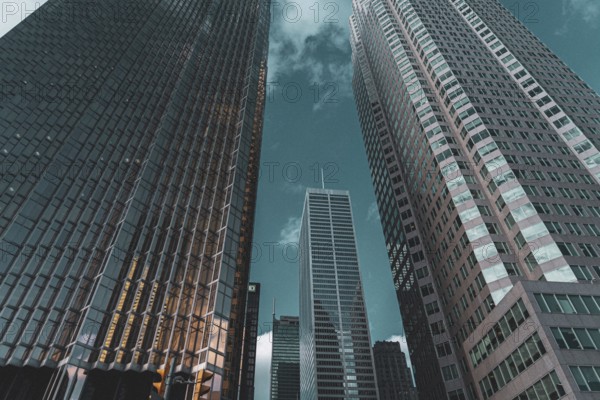 Glass skyscraper (Toronto, Canada). Shooting Location: Toronto