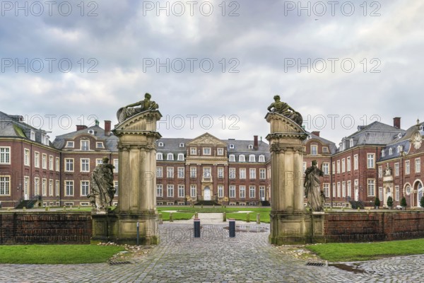 Nordkirchen palace is situated in the town of Nordkirchen in North Rhine Westphalia, Germany, Europe