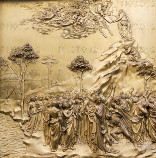Paradise door of the Baptistery, Florence, Tuscany, Italy Florence, Italy, Europe