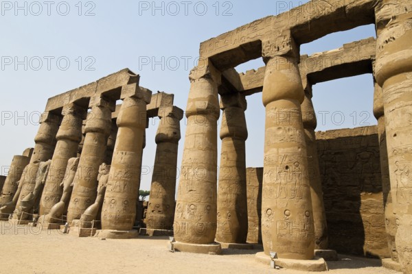 Africa, Egypt, Luxor, Amun Temple of Luxor. Austria, Africa