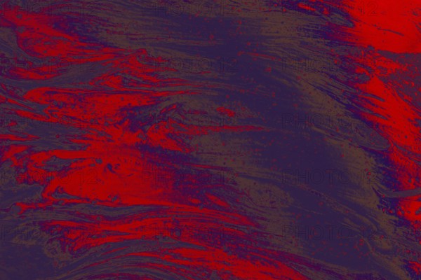 Oil bubbles inside water base form patterns