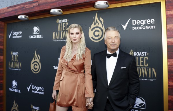 Alec Baldwin and Ireland Baldwin at the Comedy Central Roast of Alec Baldwin held at the Saban Theatre in Beverly Hills, USA on September 7, 2019