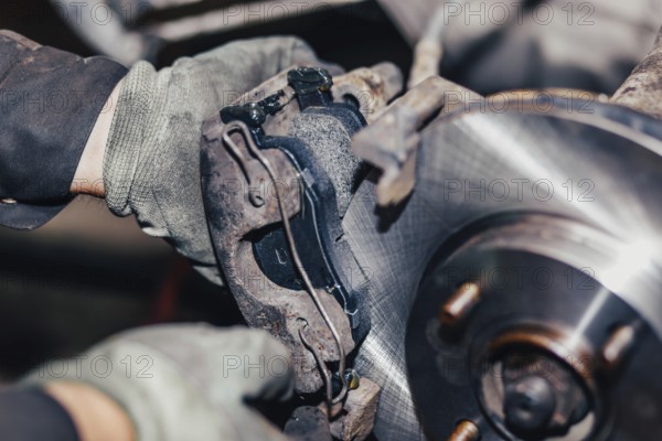 Car brake system repair