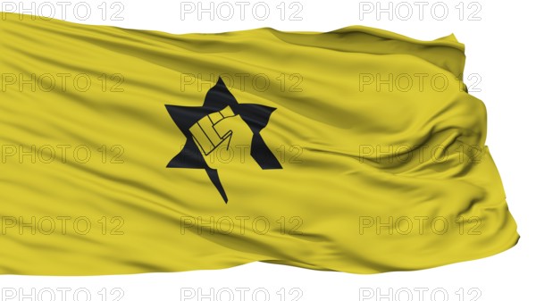 Kah Kahane Flag, Isolated On White Background