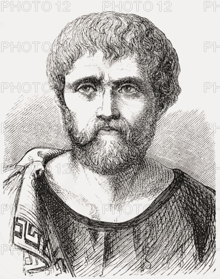 Lucius Annaeus Seneca or Seneca the Younger, 1, 65 AD, a Roman philosopher