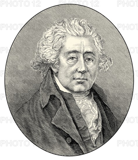 Matthew Boulton, 1728 – 1809, English manufacturer and business partner of Scottish engineer James Watt