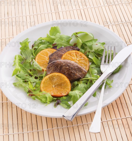 Liver with onion-orange sauce