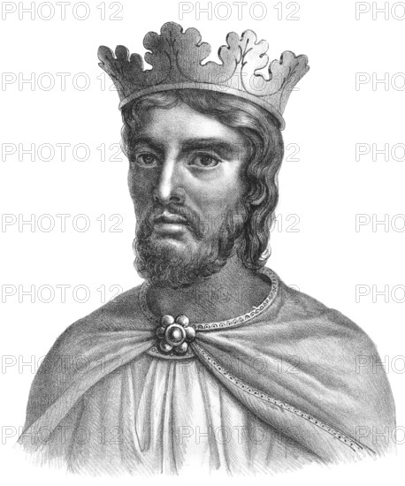 Louis IV, c. 920-954, called d'Outremer or Transmarinus, Louis the overseas or Transmarinus IV d'Outre-Mer, King of Western Francia