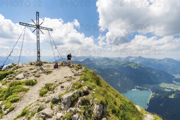 Mountain tour over the Rote Flüh and the Friedberg via ferrata to the Scharschrofen in the Tannheim mountains