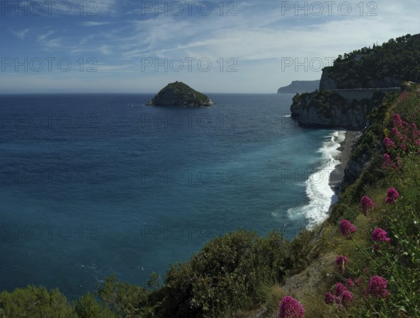 View of the cliffs from the