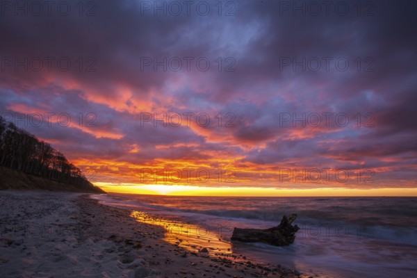 Sunset Baltic Sea