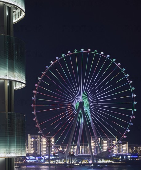 The big wheel provides entertainment and promotion opportunities in multiple colours