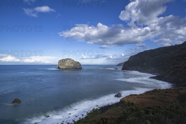 Coast near the island of San Juan de Gaztelugatxe in the Basque Country