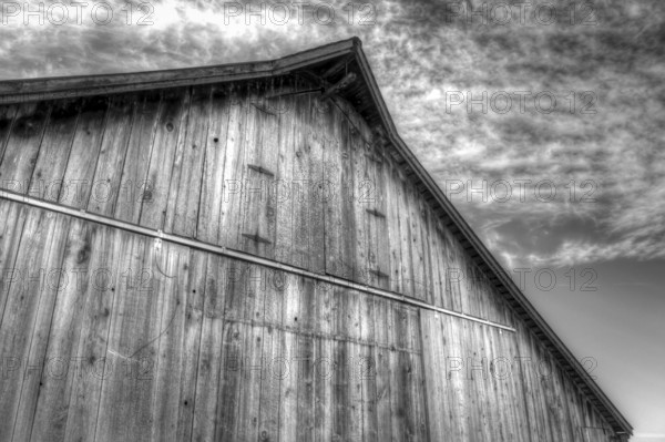 An abandoned barn in Northern California, USA, North America