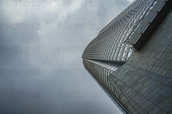 Sky and of the Roppongi skyline cloudy. Shooting Location: Tokyo metropolitan area