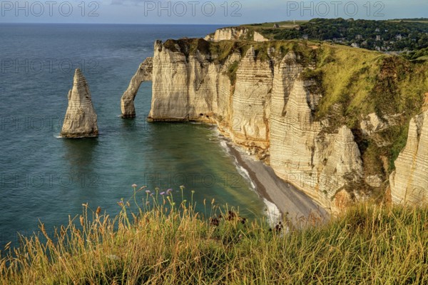 France, Normandy, The chalk cliffs of Etretat, Normandy, France, Europe