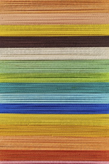 Background of Colorful Yarn Etar, Bulgaria, Europe