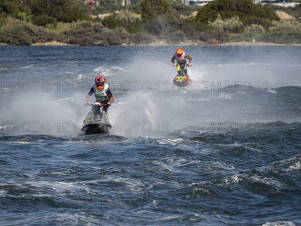 Olbia, Italy - September 16 - 20192 Aquabike world Championship gran prix of Italy