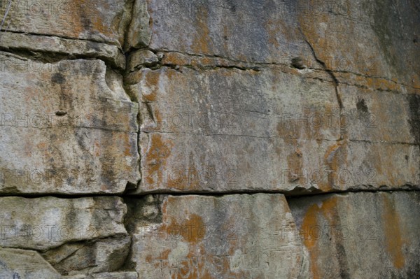 Lettenkeuper sandstone, sandstone, Lettenkeuper, quarry, quarrying, sandstone, Schwäbisch Hall, Hohenlohe, Germany, Europe