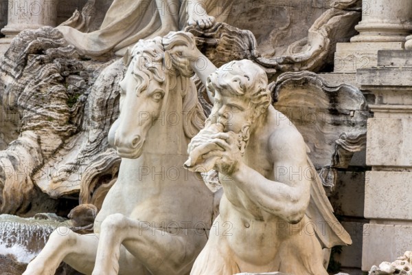 Italy, Rome. Trevi Fountain Austria, Europe