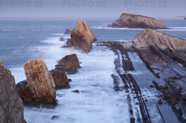 Arnia beach, Liencres natural park, Cantabria, Spain, Europe