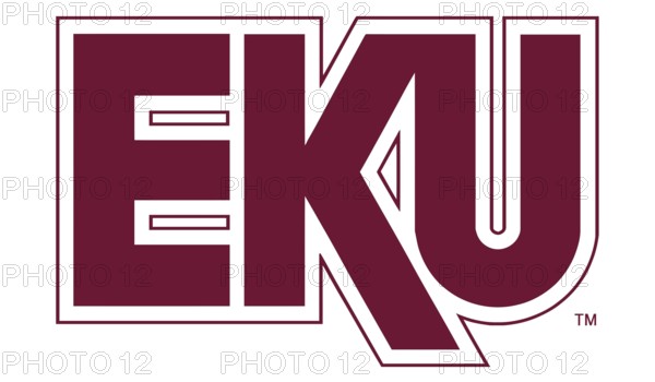 Eastern Kentucky Colonels Logo 2004, American colleges ncaa, Old Logo from 2004