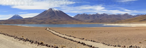 Laguna Miscanti in the Atacama Desert in Chile