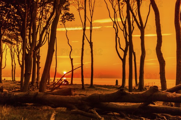 Sunset Baltic Sea