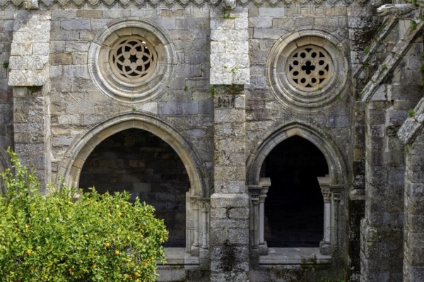 Claustro, construido entre 1317 y 1340, estilo gótico, catedral de Évora, Basílica Sé Catedral de Nossa Senhora da Assunção, Évora, Alentejo, Portugal, Europe