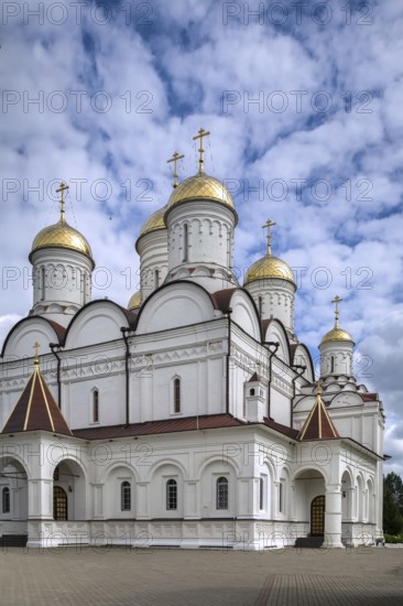 Trinity cathedral in Trinity Boldin Monastery, Russia, Europe