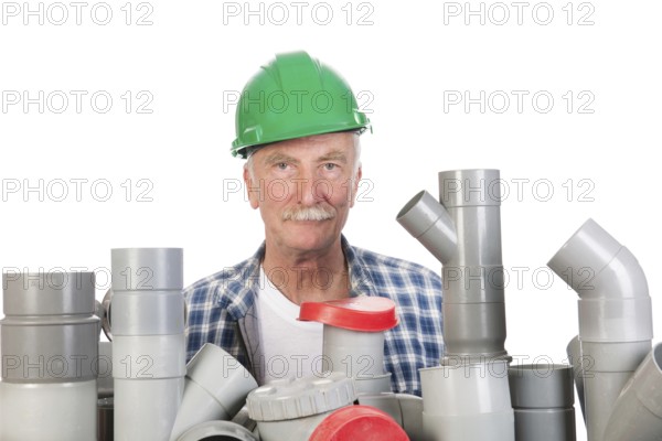 Plumber confused by assortment pvc tubes