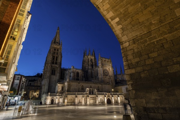 Burgos cathedral, Santa Iglesia Catedral Basílica Metropolitana de Santa María, Burgos province, Spain, Europe