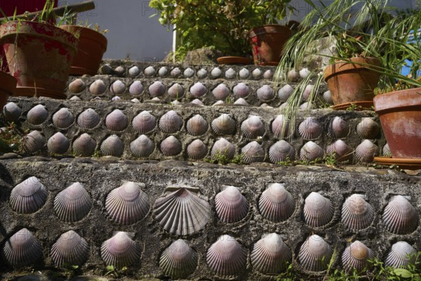Tazones villagesea shell stairs of Asturias in Spain
