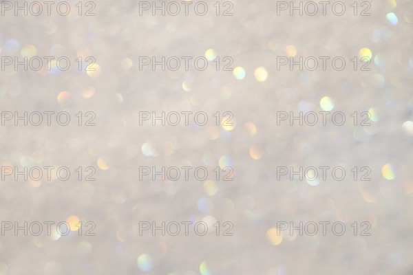 Snow crystals in bright colours, Pillberg, Tyrol, Austria, Europe
