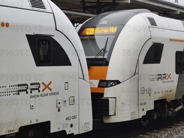 Rhein Ruhr Xpress, RRX, RE 4 to Aachen main station, Witten, North Rhine-Westphalia, Germany, Europe