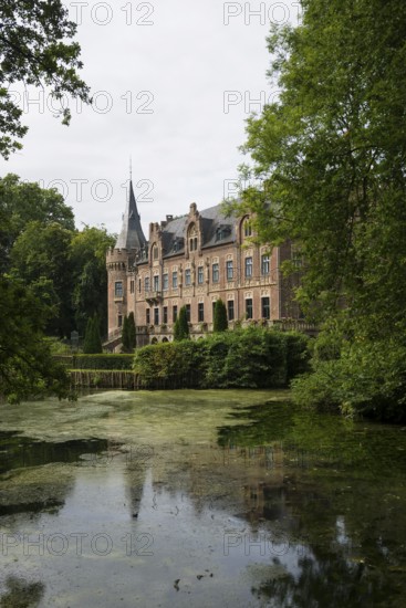 Moated castle, Schloss Paffendorf, Bergheim, Rhine-Erft district, North Rhine-Westphalia, Germany, Europe