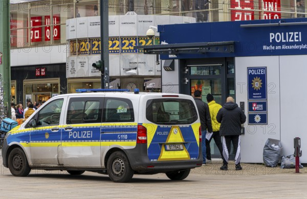 Police station at Alexanderplatz in Berlin-Mitte, Berlin, Germany, Europe