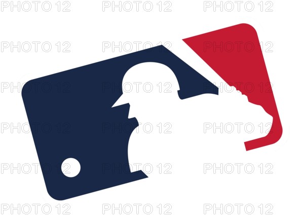 Nach links gedreht, MLB-Logo, Sportligen, Logo
