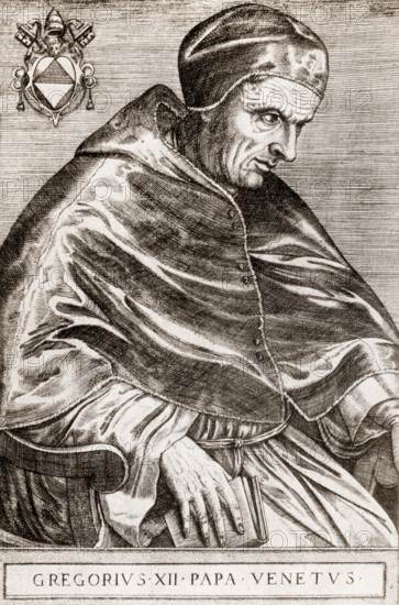 Gregory XII, c.?1326 – 18 October 1417, Pope from 30 November 1406 to 4 July 1415
