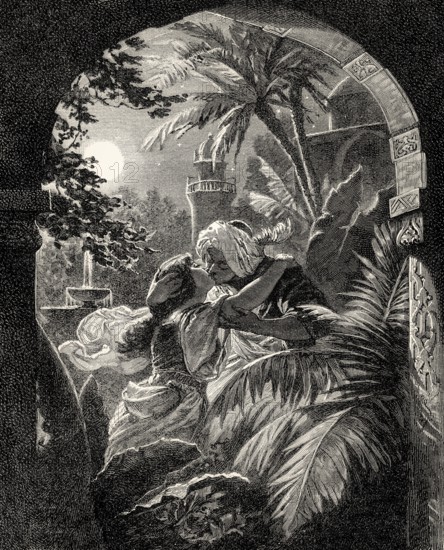 BOOK OF ZULEIKA, BUCH SULEIKA, West-eastern Diwan, West-östlicher Divan, poem by Johann Wolfgang von Goethe