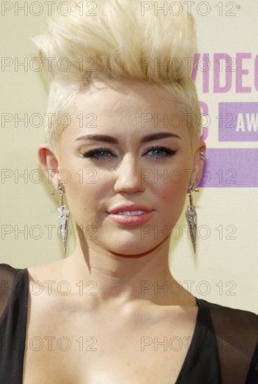 Miley Cyrus at the 2012 MTV Video Music Awards held at the Staples Center in Los Angeles, United States on September 6, 2012. Credit: Lumeimages.com