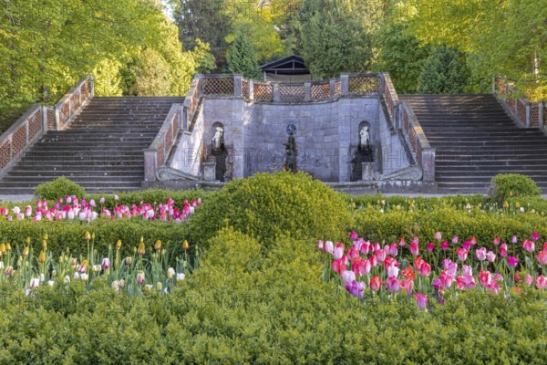 Ballenstedt Castle Park in the Harz Mountains